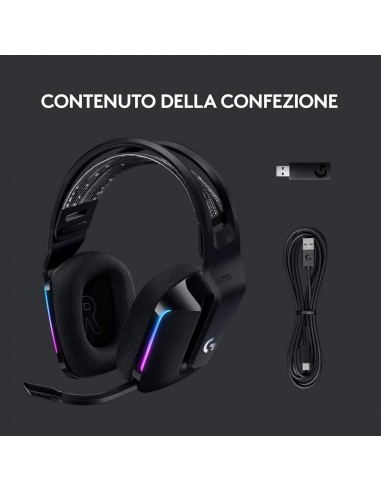 Logitech G G733 LIGHTSPEED Cuffie...